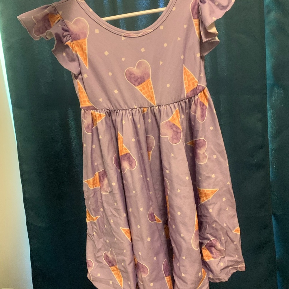 Dot Dot Smile purple ice cream dress
